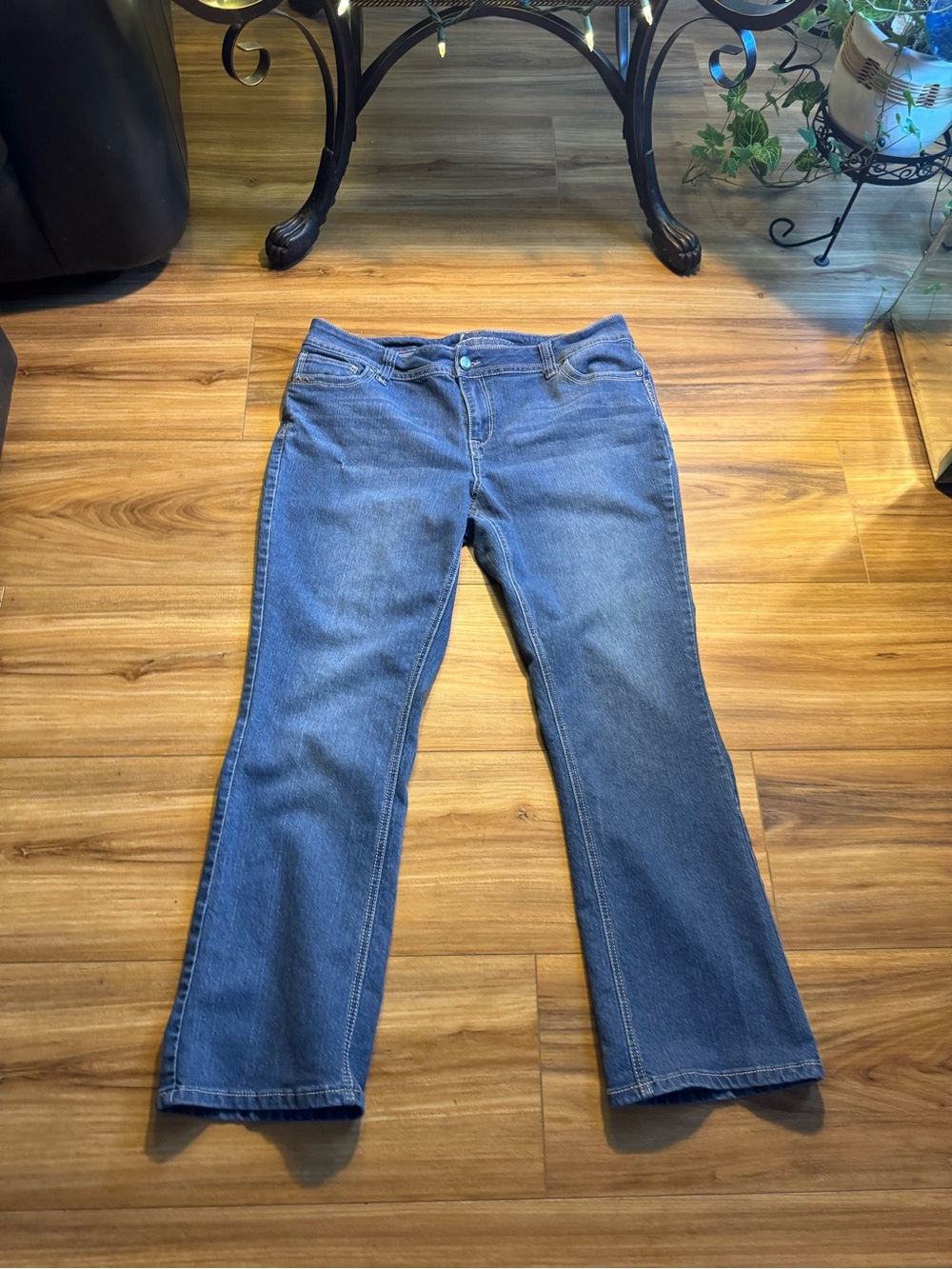 Lane Bryant Medium Blue Boot Cut Jeans